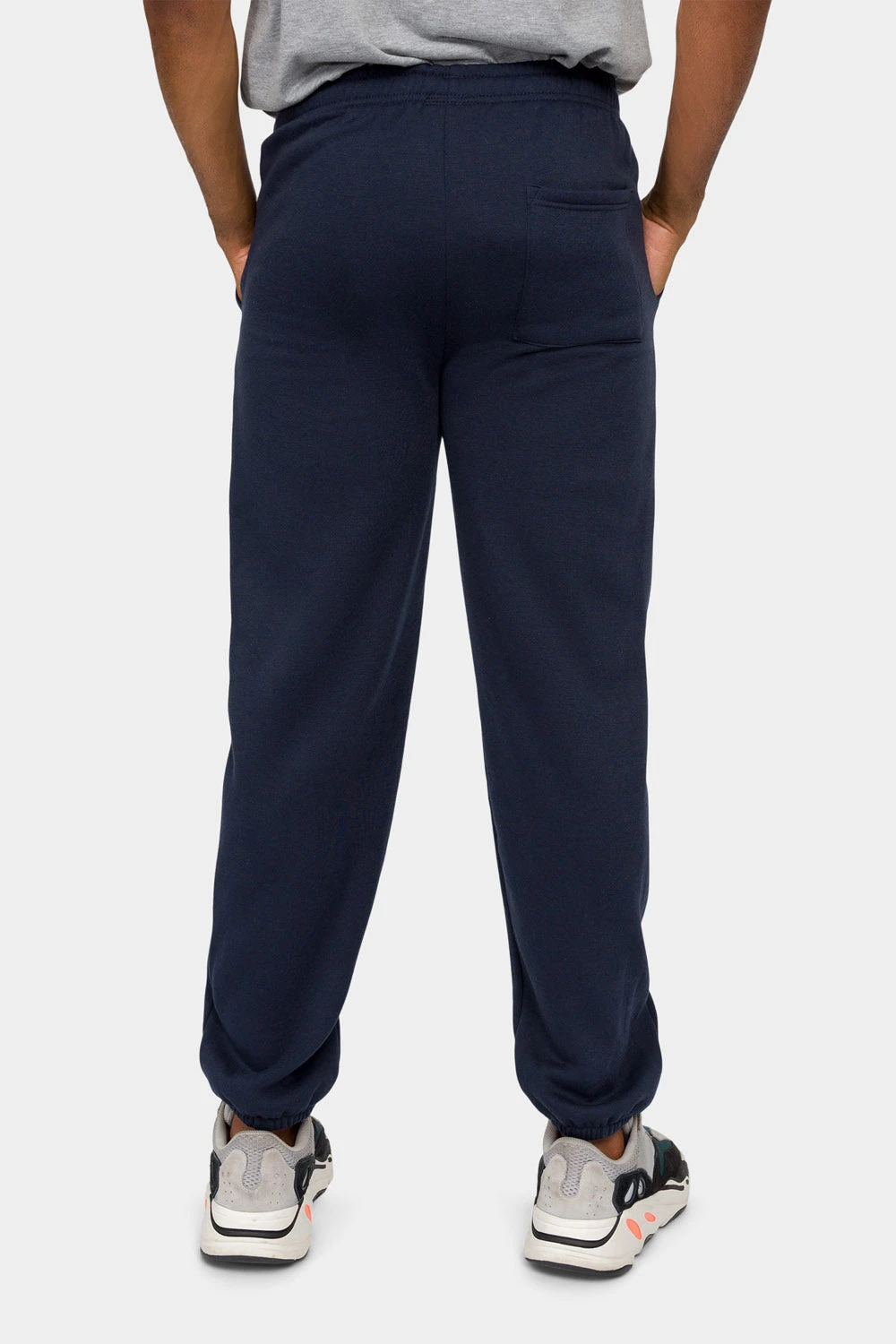 Essential Solid Medium Weight Fleece Sweatpants - Image 4