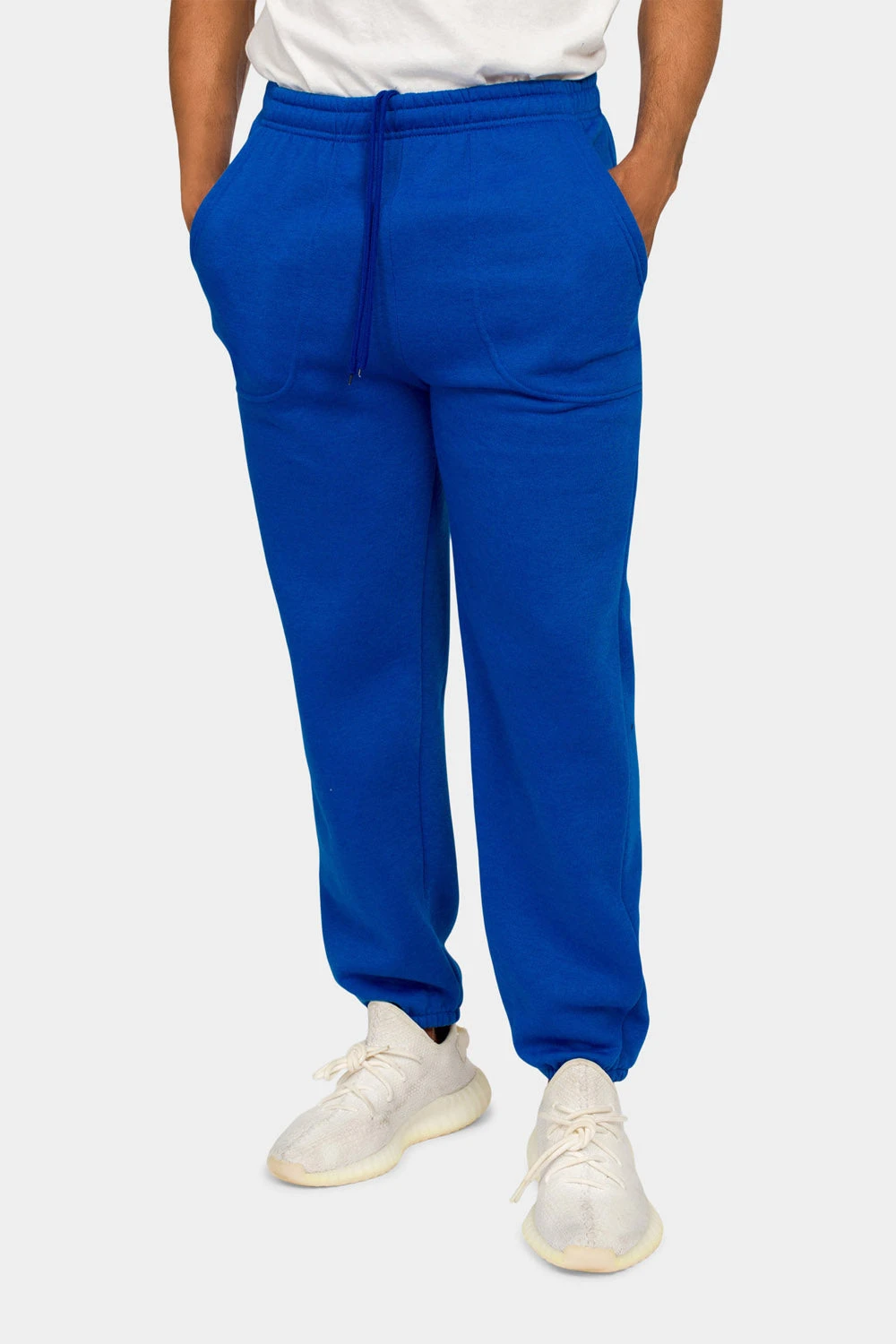Essential Solid Medium Weight Fleece Sweatpants - Image 12