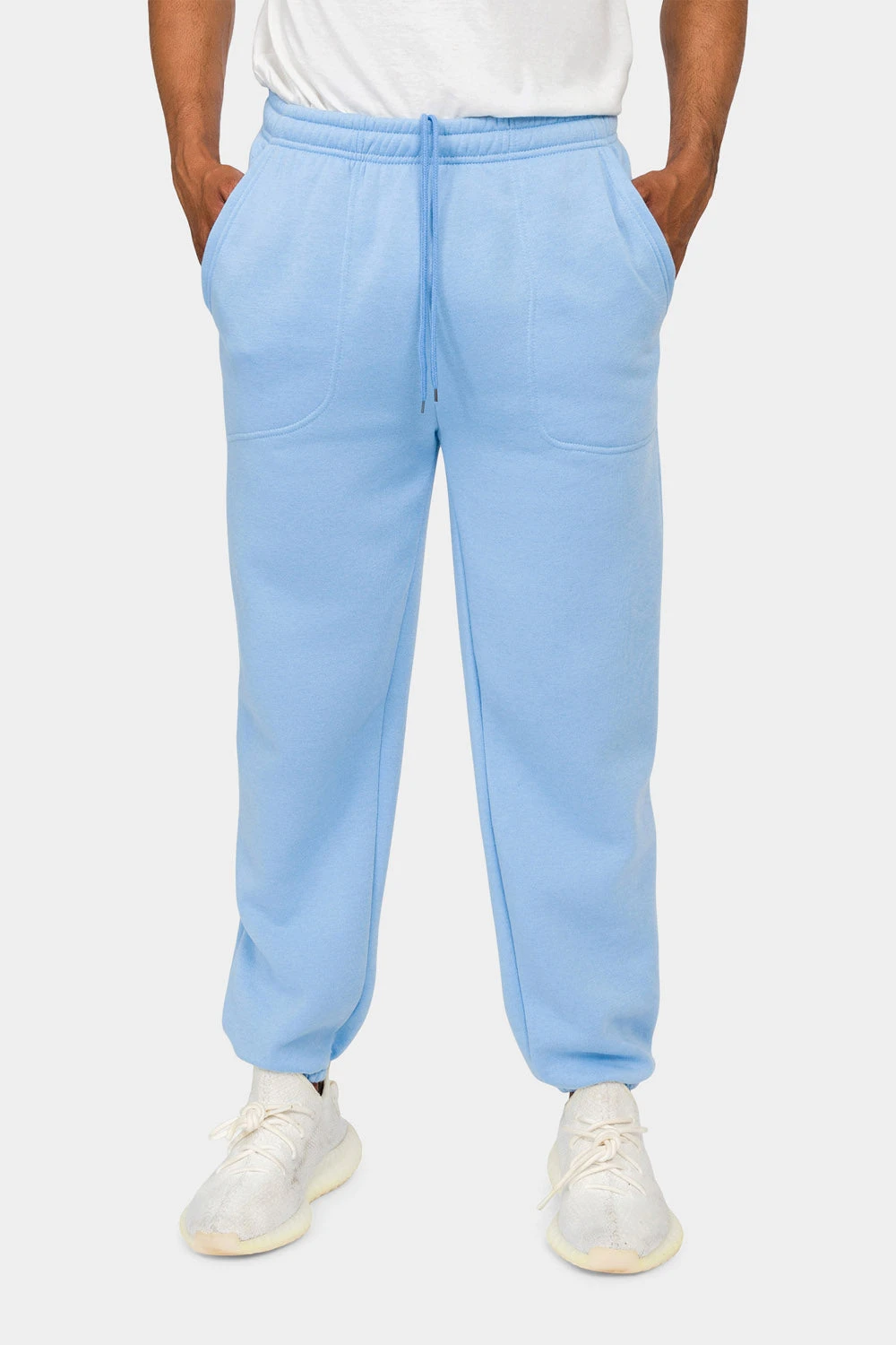 Essential Solid Medium Weight Fleece Sweatpants - Image 17