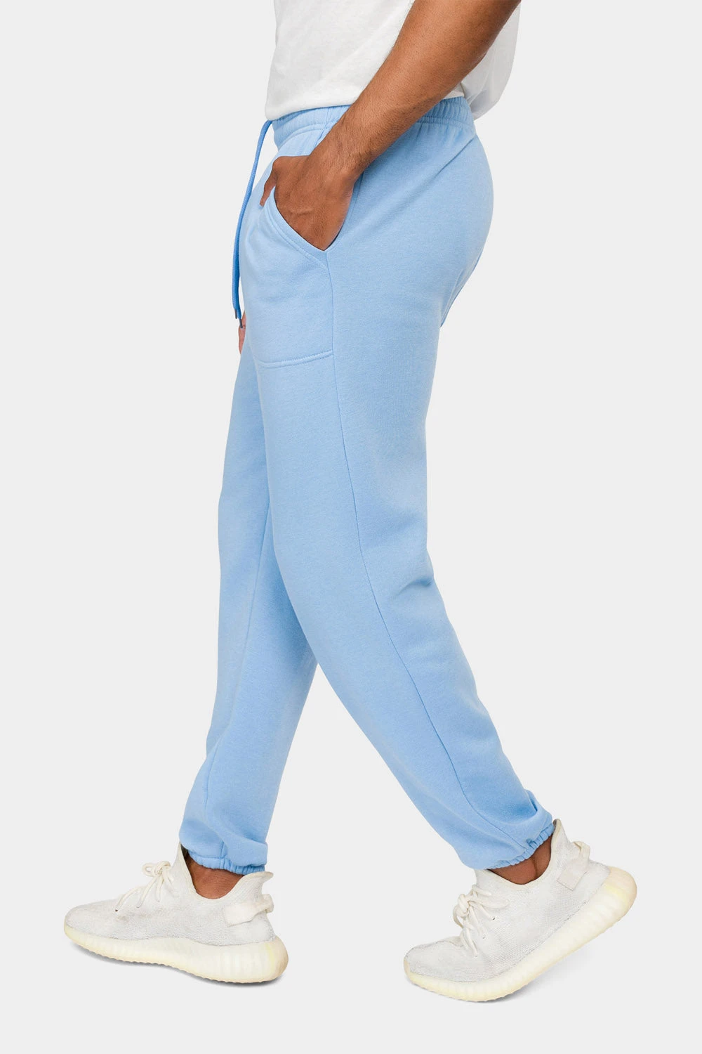 Essential Solid Medium Weight Fleece Sweatpants - Image 18